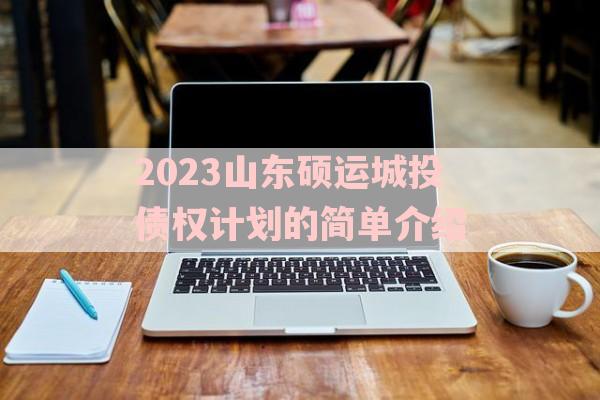 2023山东硕运城投债权计划的简单介绍