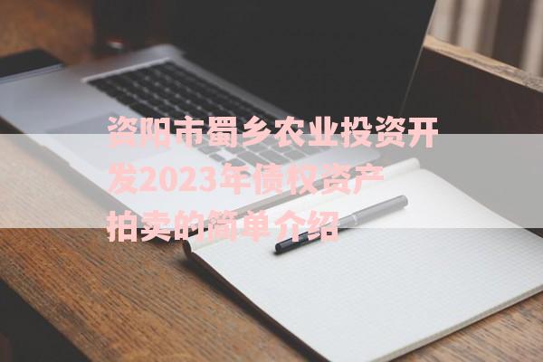 资阳市蜀乡农业投资开发2023年债权资产拍卖的简单介绍