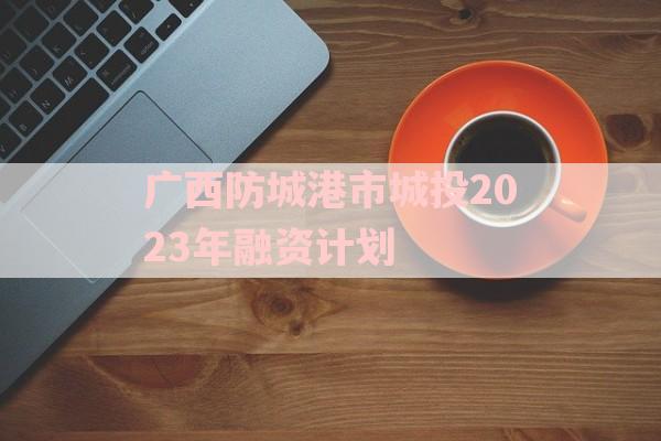 广西防城港市城投2023年融资计划