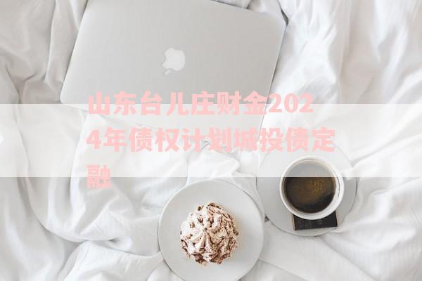 山东台儿庄财金2024年债权计划城投债定融