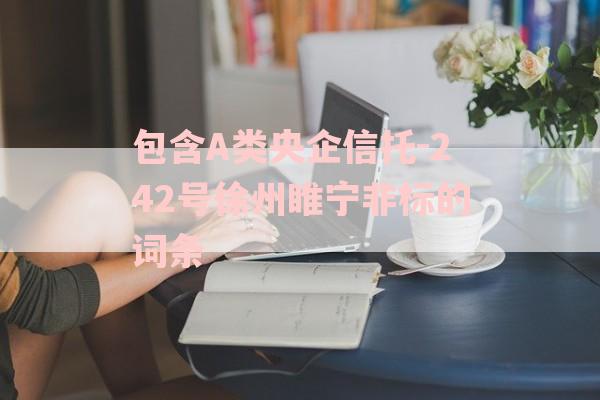 包含A类央企信托-242号徐州睢宁非标的词条