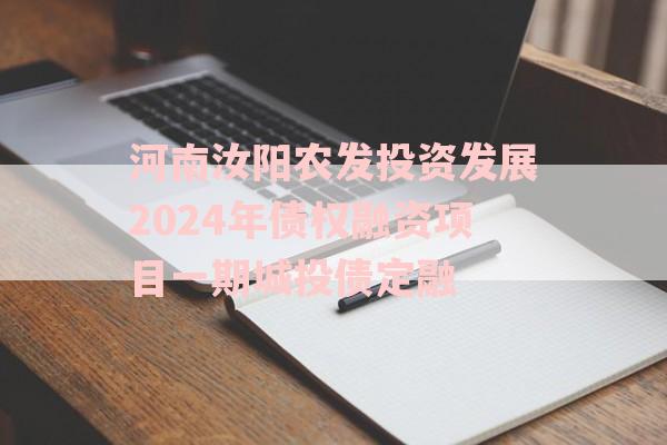 河南汝阳农发投资发展2024年债权融资项目一期城投债定融