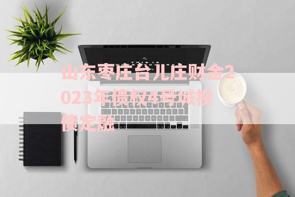 山东枣庄台儿庄财金2023年债权4号城投债定融